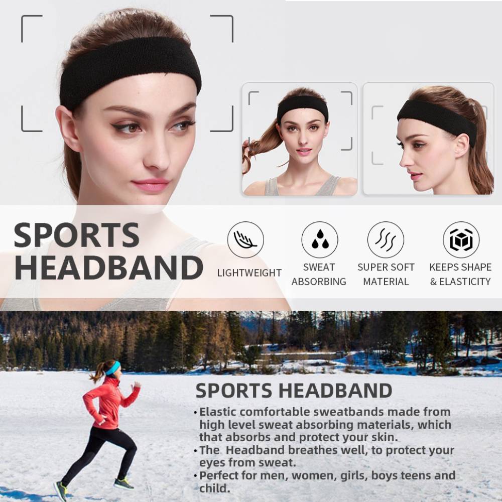 Sports headband detail