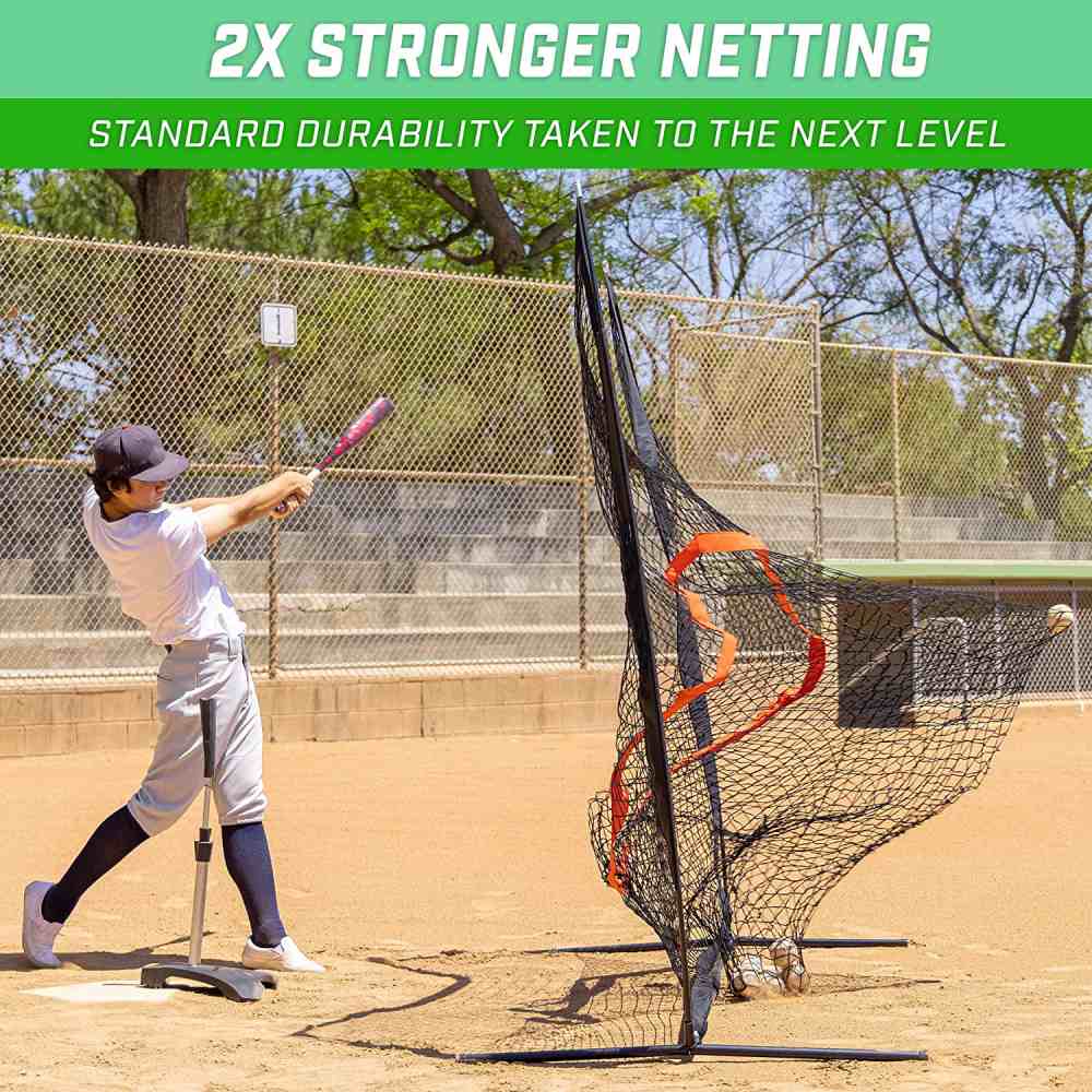Batting Cage Net, 2.13m x 2.13m (7′ x 7′) Standard: image 6