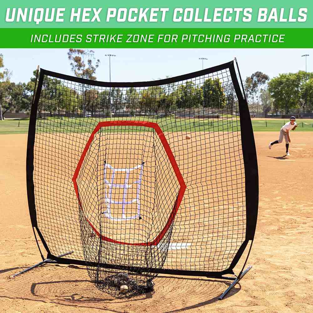 Batting Cage Net, 2.13m x 2.13m (7′ x 7′) Standard: image 9