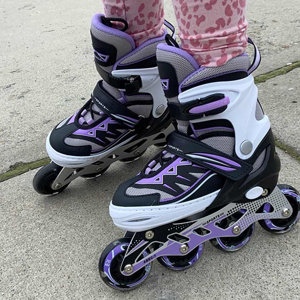 Rollerblades Skates, Purple / Small – Little Kids (10C-13C US): image 2