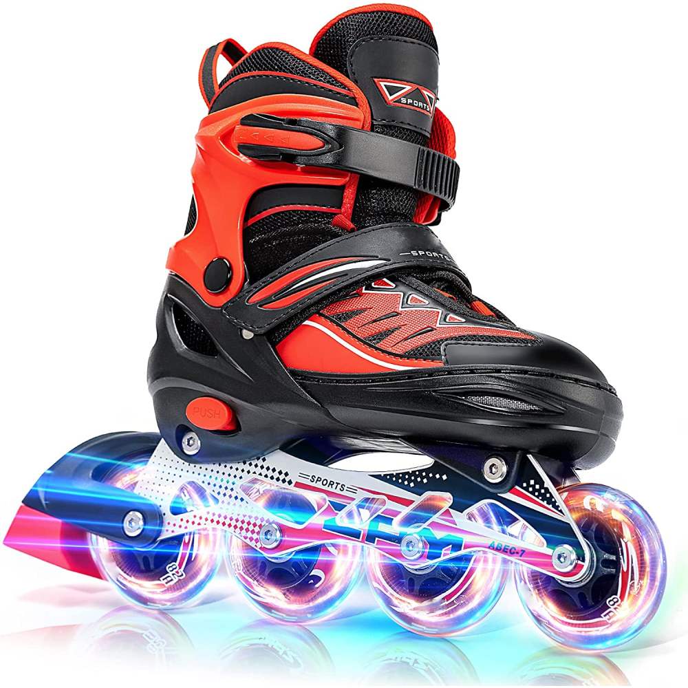 Rollerblades Skates, Purple / Small – Little Kids (10C-13C US): image 3