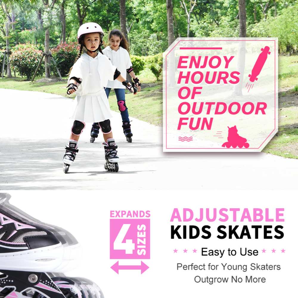Rollerblades Skates, Purple / Small – Little Kids (10C-13C US): image 8