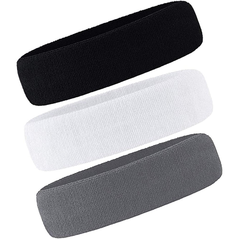 Sports Headbands, Gray, Lake Blue, Purple: image 8
